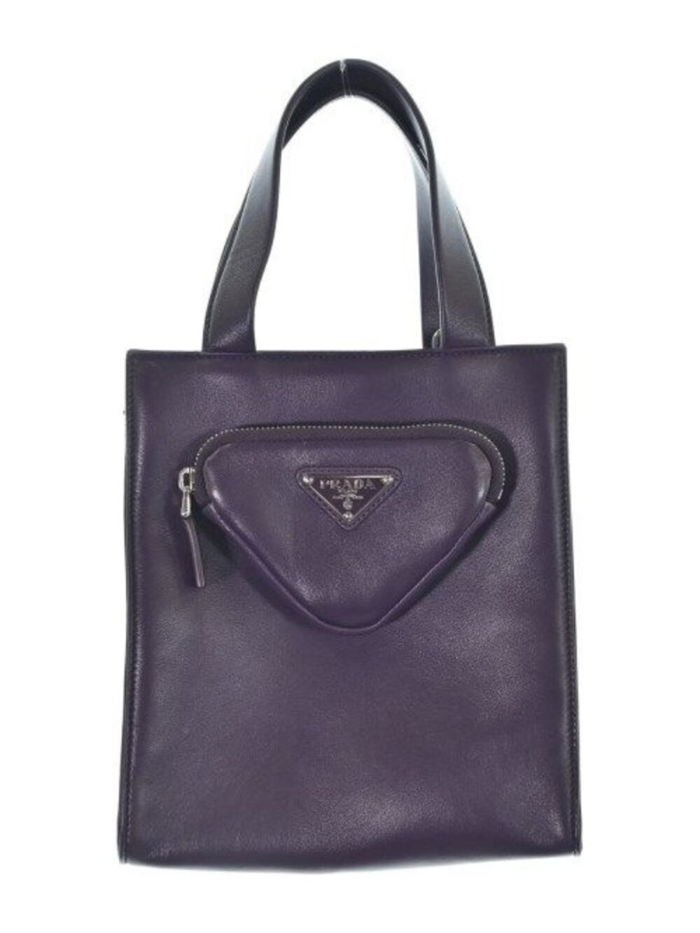 Prada Leather Handbag Purple